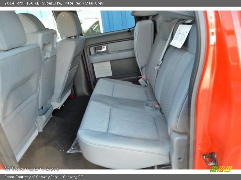 Race Red / Steel Grey 2014 Ford F150 XLT SuperCrew