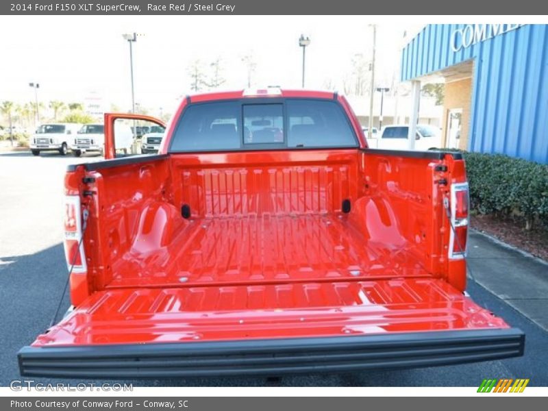 Race Red / Steel Grey 2014 Ford F150 XLT SuperCrew