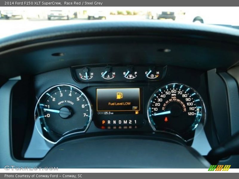 Race Red / Steel Grey 2014 Ford F150 XLT SuperCrew