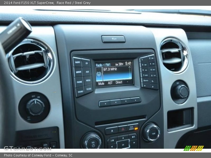 Race Red / Steel Grey 2014 Ford F150 XLT SuperCrew
