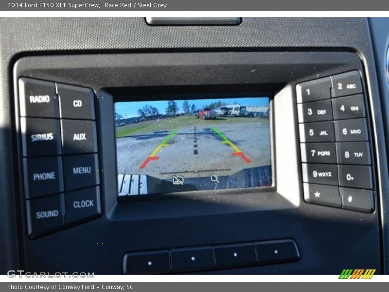 Race Red / Steel Grey 2014 Ford F150 XLT SuperCrew