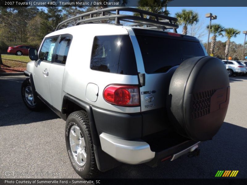 Titanium Metallic / Dark Charcoal 2007 Toyota FJ Cruiser 4WD