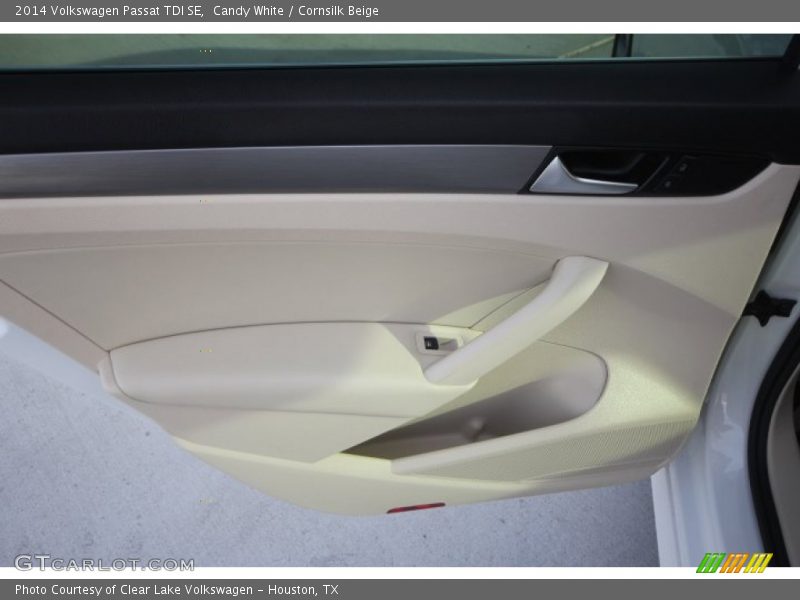 Candy White / Cornsilk Beige 2014 Volkswagen Passat TDI SE