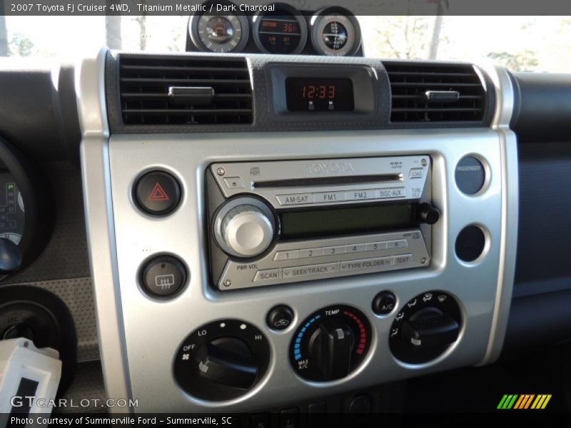 Titanium Metallic / Dark Charcoal 2007 Toyota FJ Cruiser 4WD