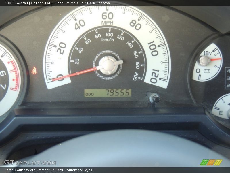 Titanium Metallic / Dark Charcoal 2007 Toyota FJ Cruiser 4WD