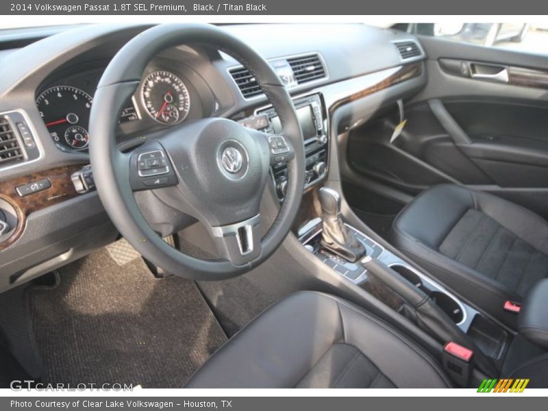 Black / Titan Black 2014 Volkswagen Passat 1.8T SEL Premium
