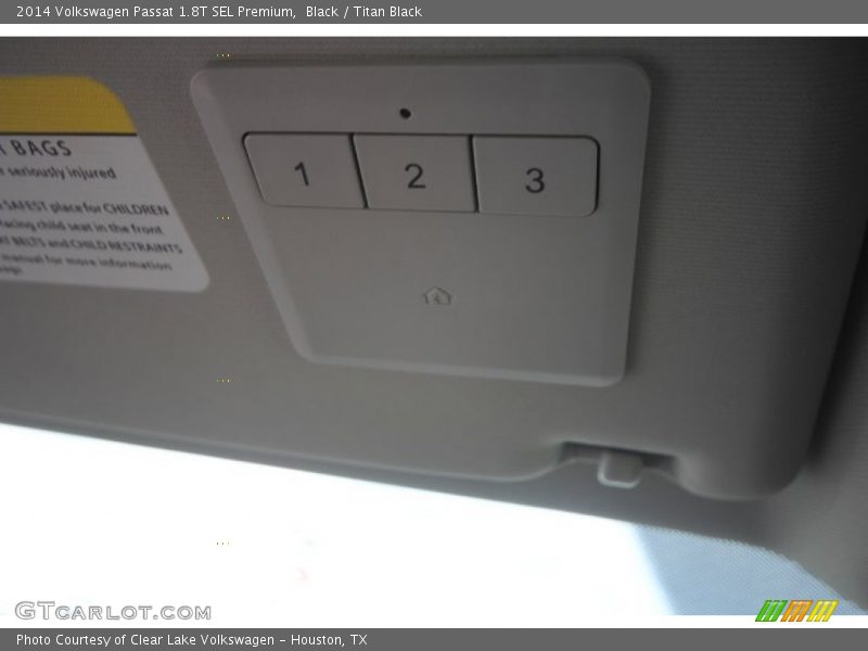 Black / Titan Black 2014 Volkswagen Passat 1.8T SEL Premium