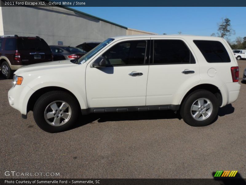 Oxford White / Stone 2011 Ford Escape XLS