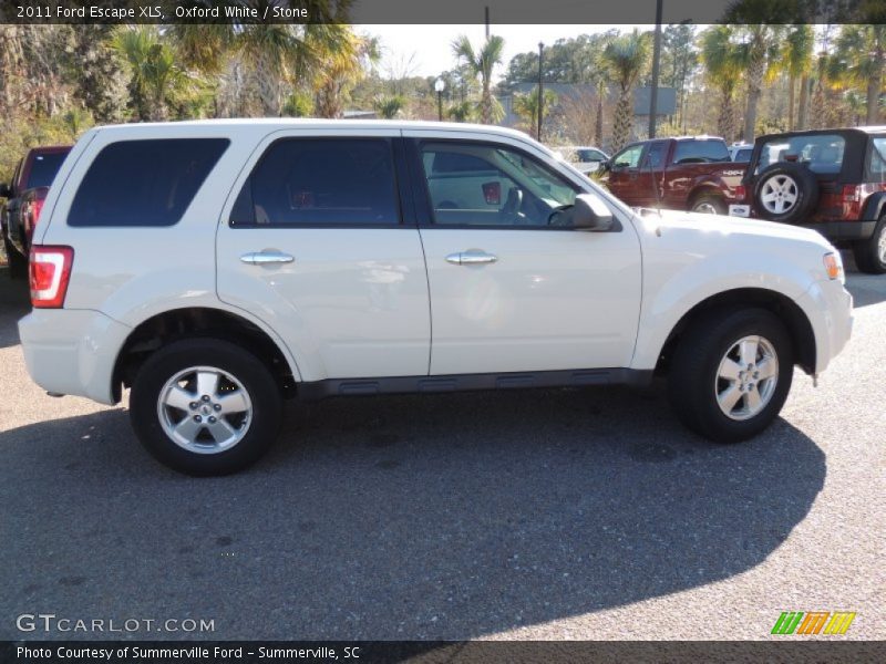 Oxford White / Stone 2011 Ford Escape XLS