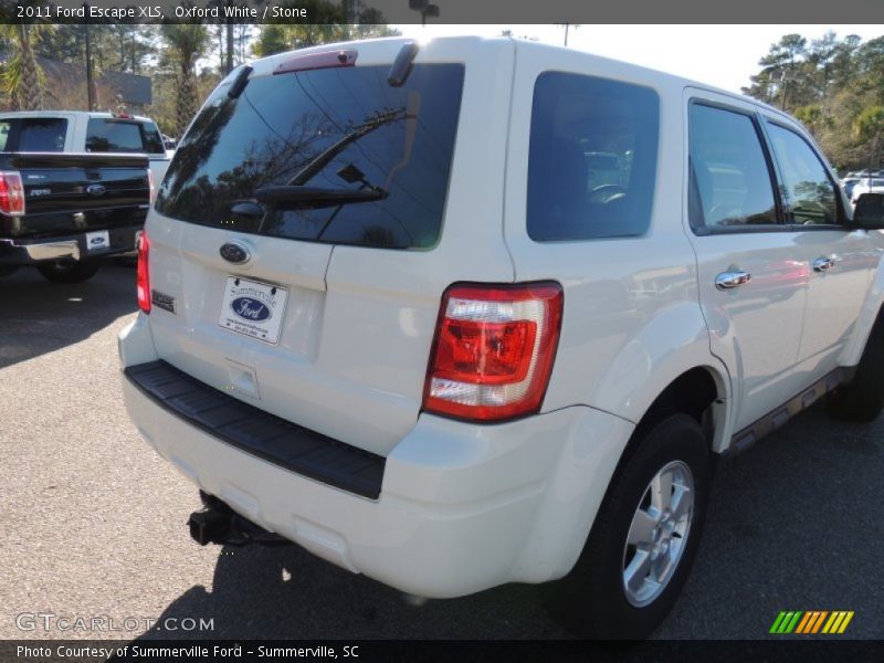 Oxford White / Stone 2011 Ford Escape XLS