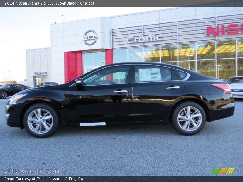 Super Black / Charcoal 2014 Nissan Altima 2.5 SV