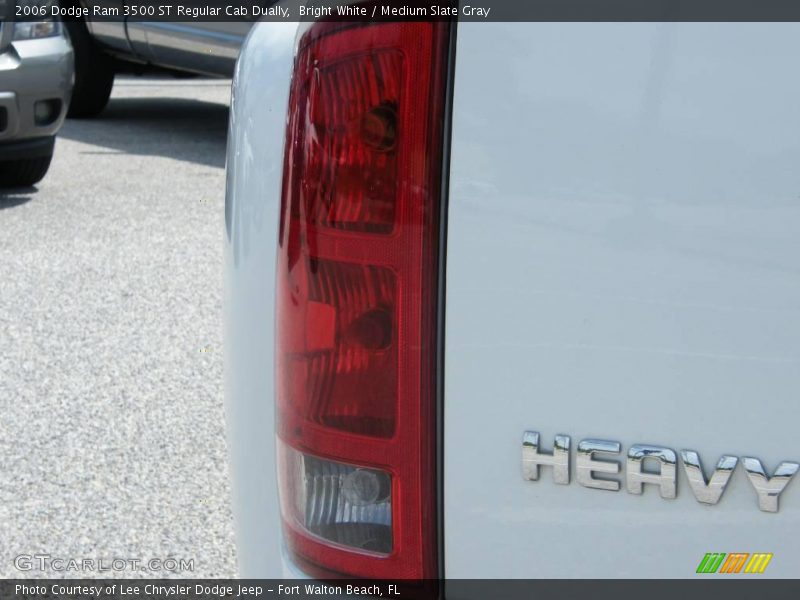 Bright White / Medium Slate Gray 2006 Dodge Ram 3500 ST Regular Cab Dually