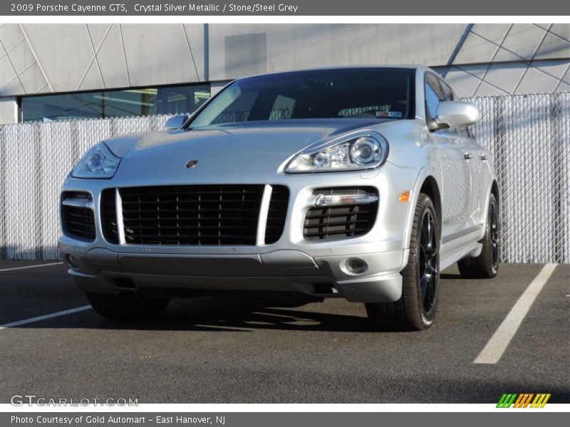 Crystal Silver Metallic / Stone/Steel Grey 2009 Porsche Cayenne GTS