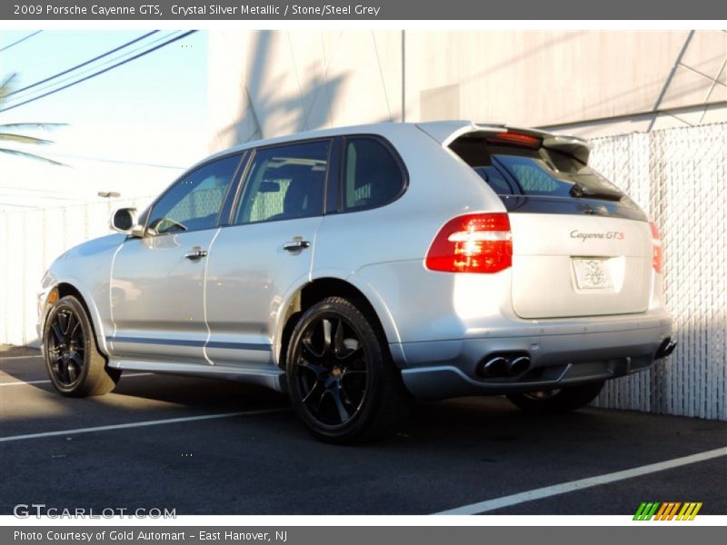 Crystal Silver Metallic / Stone/Steel Grey 2009 Porsche Cayenne GTS