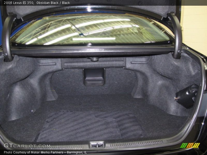 Obsidian Black / Black 2008 Lexus ES 350