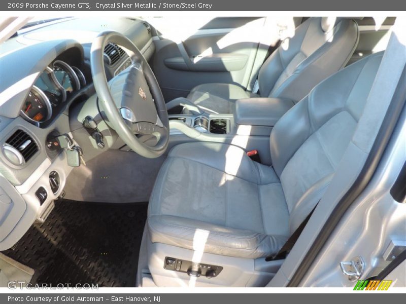 Crystal Silver Metallic / Stone/Steel Grey 2009 Porsche Cayenne GTS