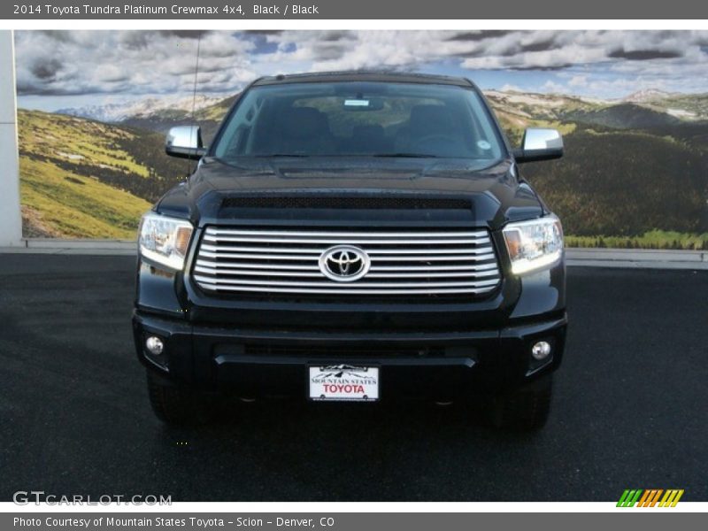 Black / Black 2014 Toyota Tundra Platinum Crewmax 4x4