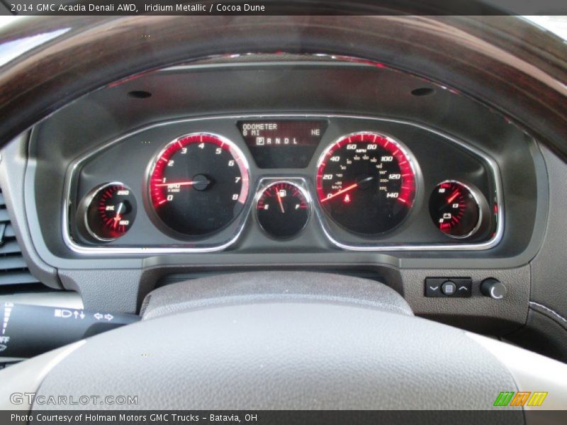 Iridium Metallic / Cocoa Dune 2014 GMC Acadia Denali AWD