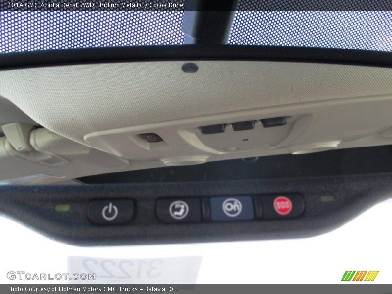 Iridium Metallic / Cocoa Dune 2014 GMC Acadia Denali AWD