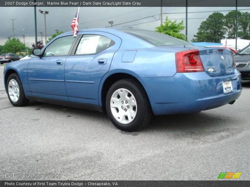 Marine Blue Pearl / Dark Slate Gray/Light Slate Gray 2007 Dodge Charger
