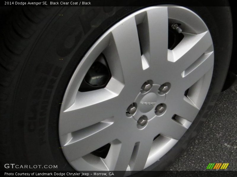 Black Clear Coat / Black 2014 Dodge Avenger SE