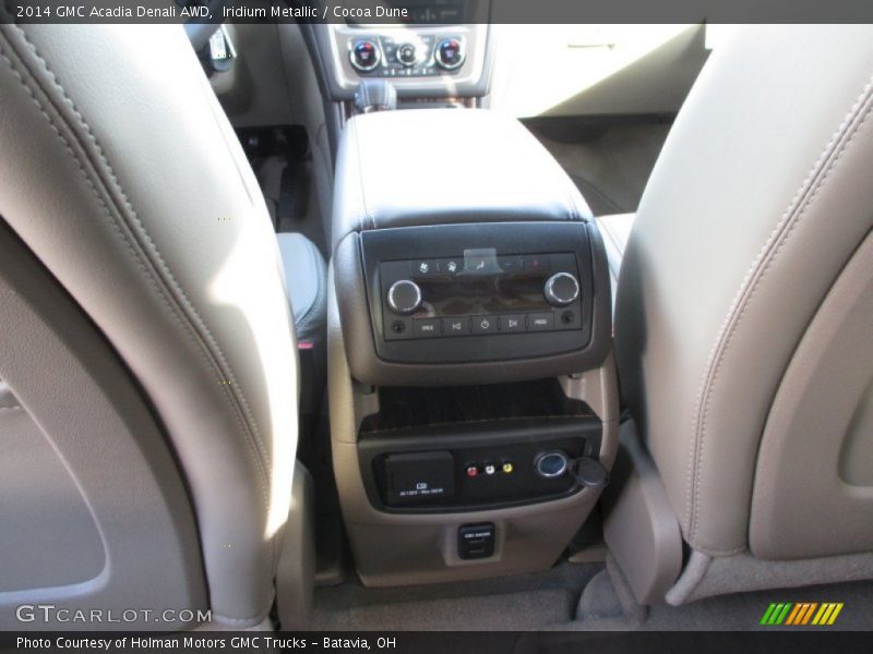 Iridium Metallic / Cocoa Dune 2014 GMC Acadia Denali AWD