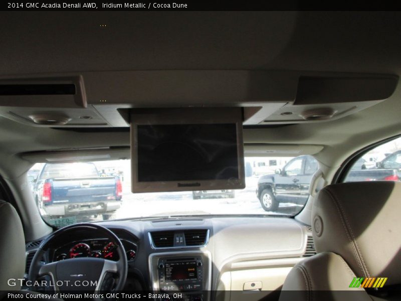 Iridium Metallic / Cocoa Dune 2014 GMC Acadia Denali AWD