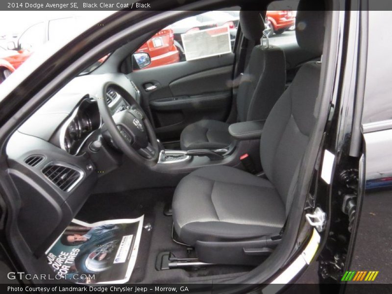 Black Clear Coat / Black 2014 Dodge Avenger SE