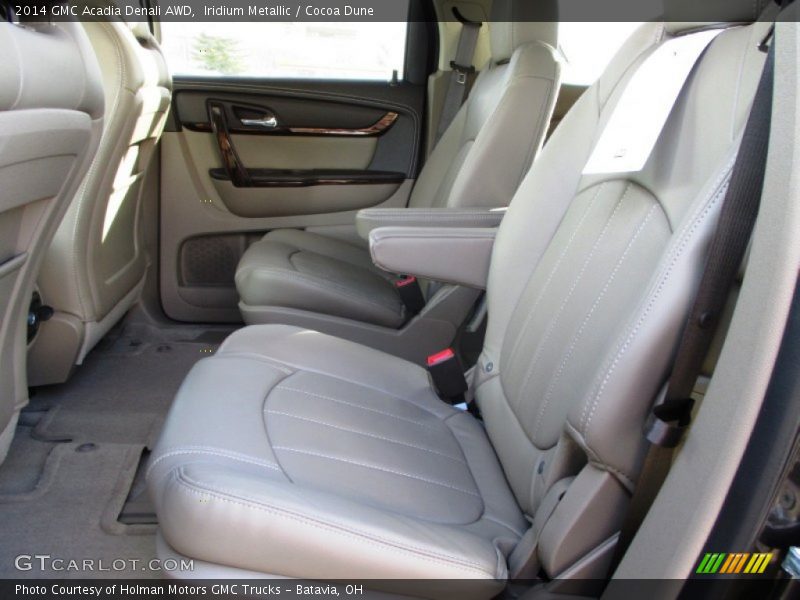 Iridium Metallic / Cocoa Dune 2014 GMC Acadia Denali AWD
