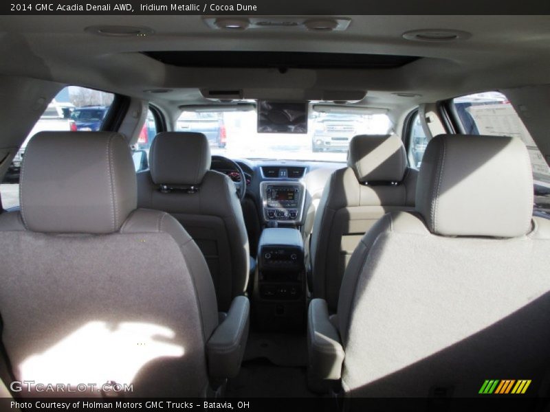Iridium Metallic / Cocoa Dune 2014 GMC Acadia Denali AWD