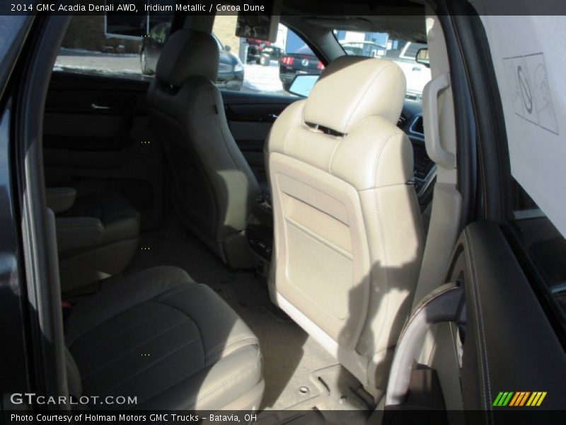 Iridium Metallic / Cocoa Dune 2014 GMC Acadia Denali AWD