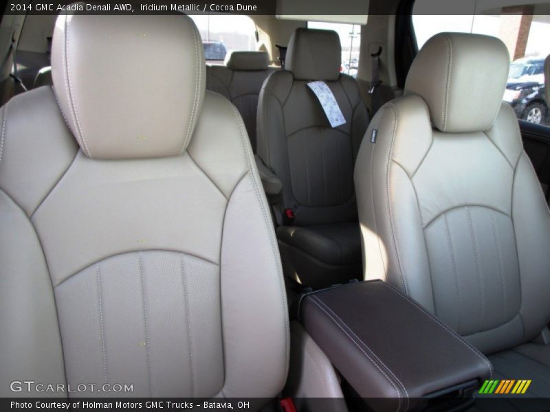 Iridium Metallic / Cocoa Dune 2014 GMC Acadia Denali AWD