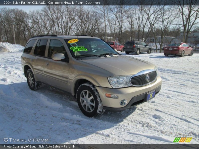 Cashmere Metallic / Light Cashmere 2004 Buick Rainier CXL AWD