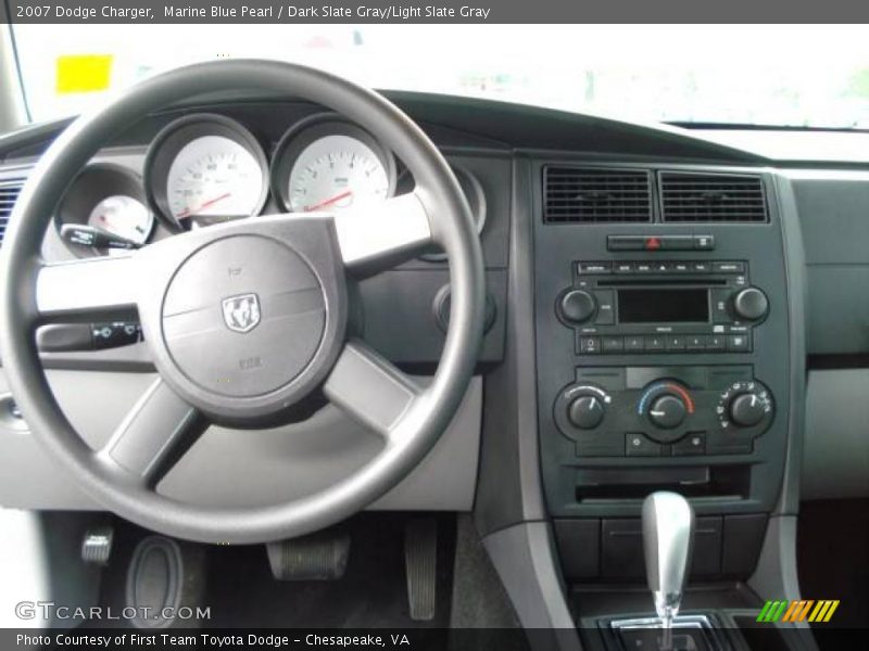 Marine Blue Pearl / Dark Slate Gray/Light Slate Gray 2007 Dodge Charger