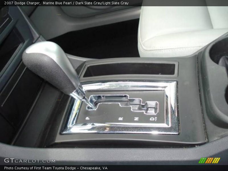 Marine Blue Pearl / Dark Slate Gray/Light Slate Gray 2007 Dodge Charger