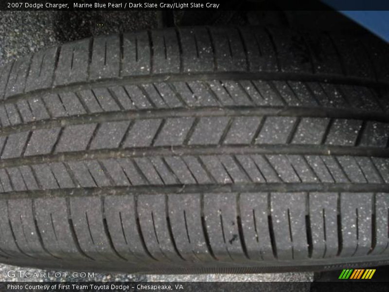 Marine Blue Pearl / Dark Slate Gray/Light Slate Gray 2007 Dodge Charger