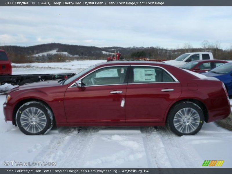  2014 300 C AWD Deep Cherry Red Crystal Pearl