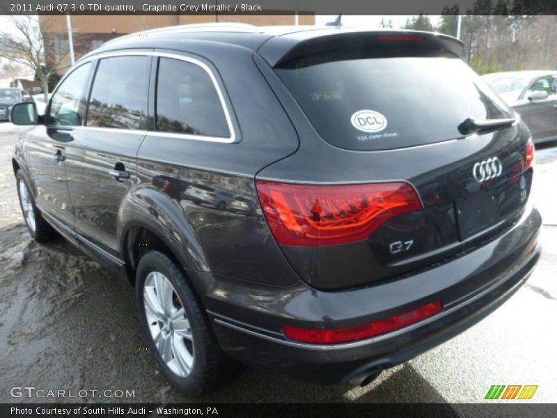 Graphite Grey Metallic / Black 2011 Audi Q7 3.0 TDI quattro