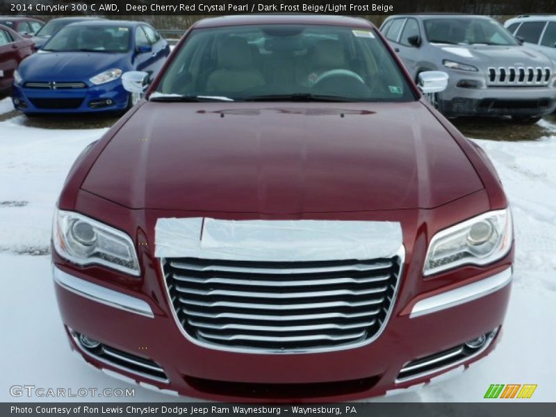  2014 300 C AWD Deep Cherry Red Crystal Pearl