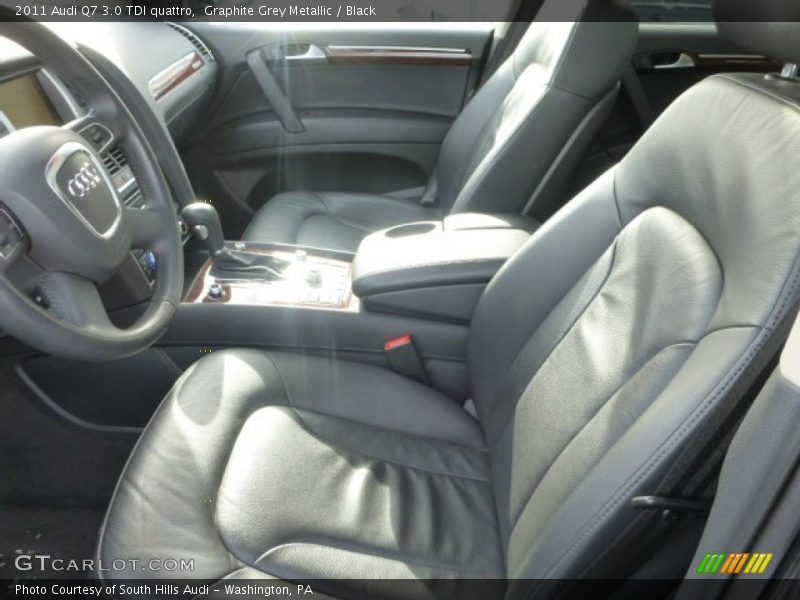 Front Seat of 2011 Q7 3.0 TDI quattro