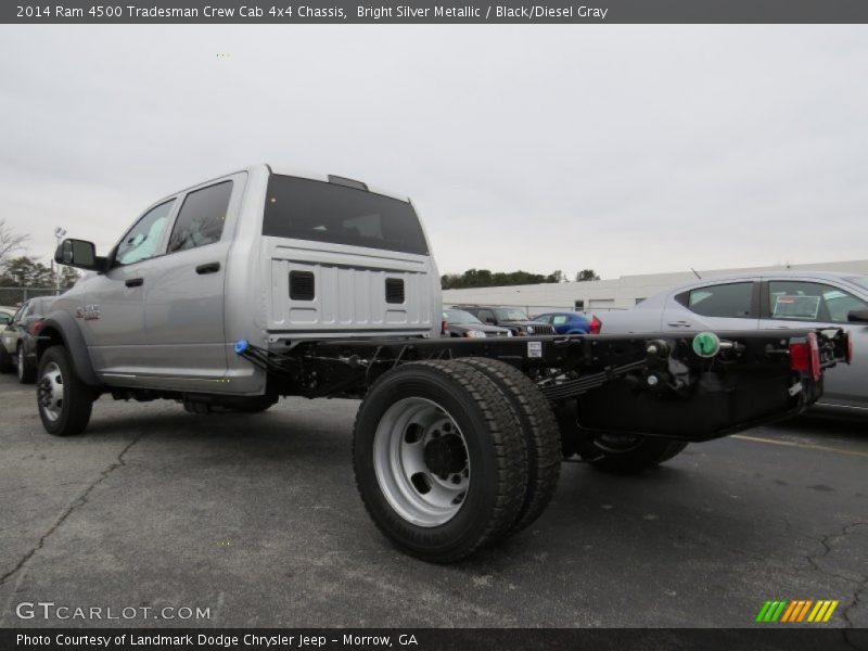 Bright Silver Metallic / Black/Diesel Gray 2014 Ram 4500 Tradesman Crew Cab 4x4 Chassis