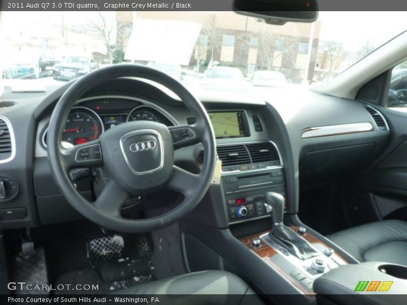 Graphite Grey Metallic / Black 2011 Audi Q7 3.0 TDI quattro