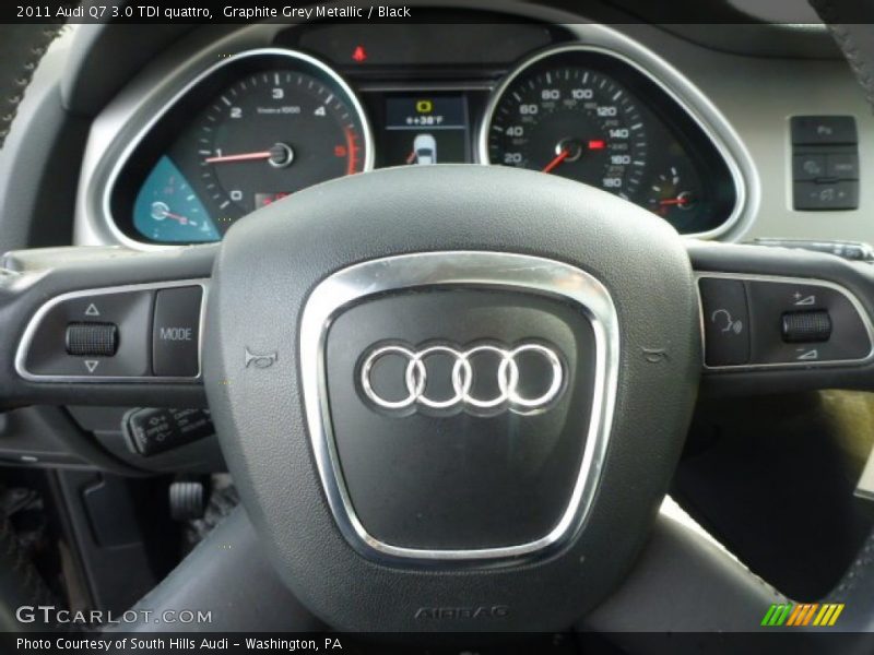 Graphite Grey Metallic / Black 2011 Audi Q7 3.0 TDI quattro
