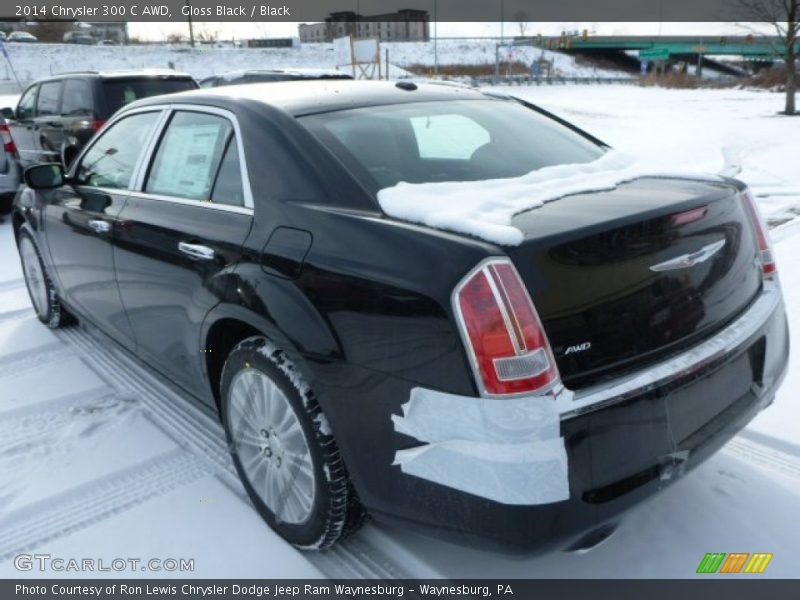Gloss Black / Black 2014 Chrysler 300 C AWD