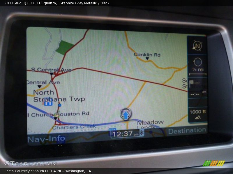 Navigation of 2011 Q7 3.0 TDI quattro