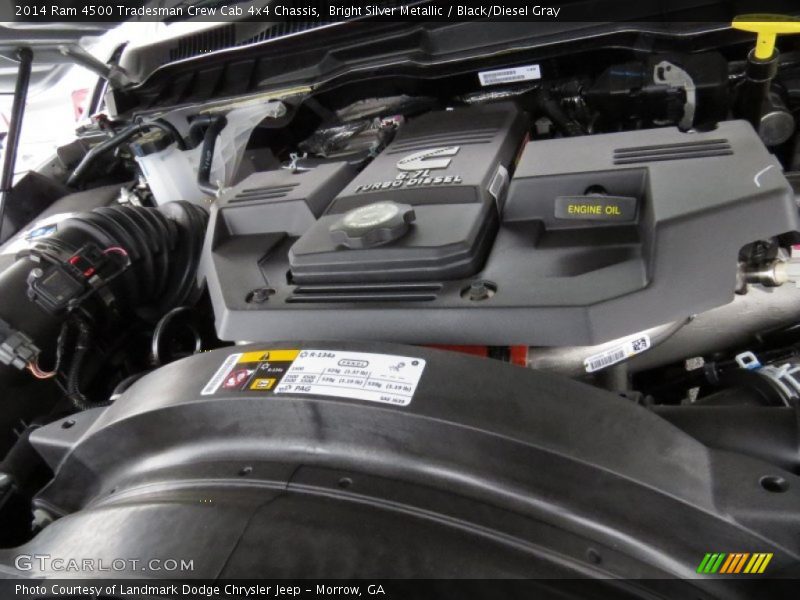 2014 4500 Tradesman Crew Cab 4x4 Chassis Engine - 6.7 Liter OHV 24-Valve Cummins Turbo-Diesel Inline 6 Cylinder