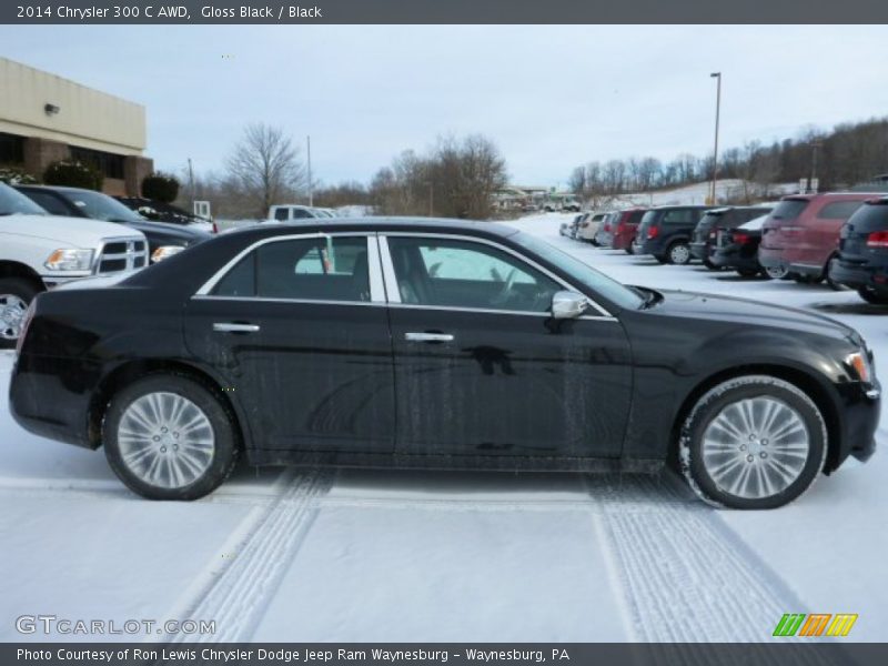 Gloss Black / Black 2014 Chrysler 300 C AWD
