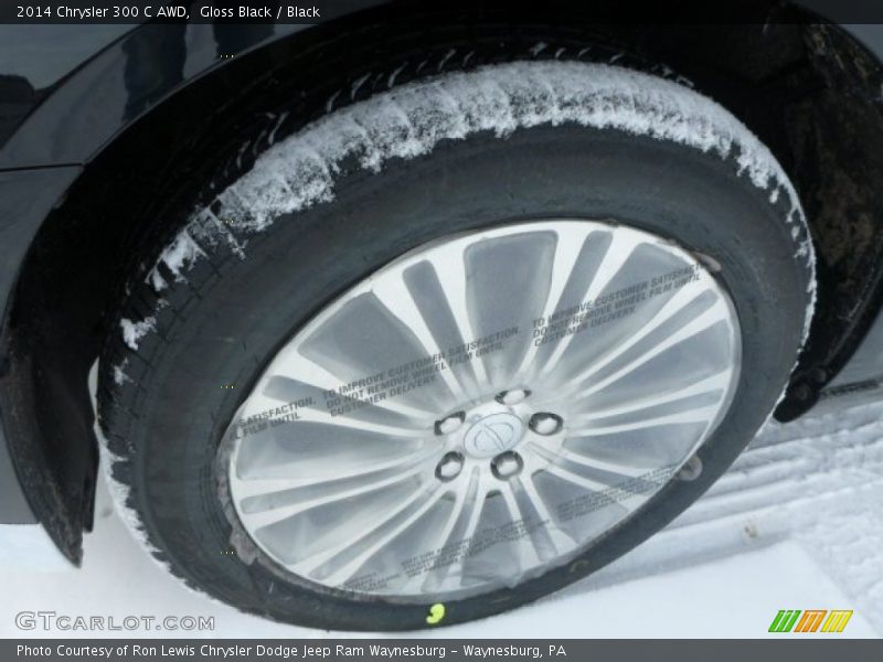 Gloss Black / Black 2014 Chrysler 300 C AWD