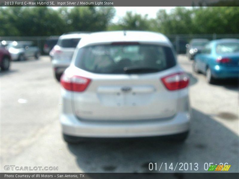 Ingot Silver / Medium Light Stone 2013 Ford C-Max Hybrid SE