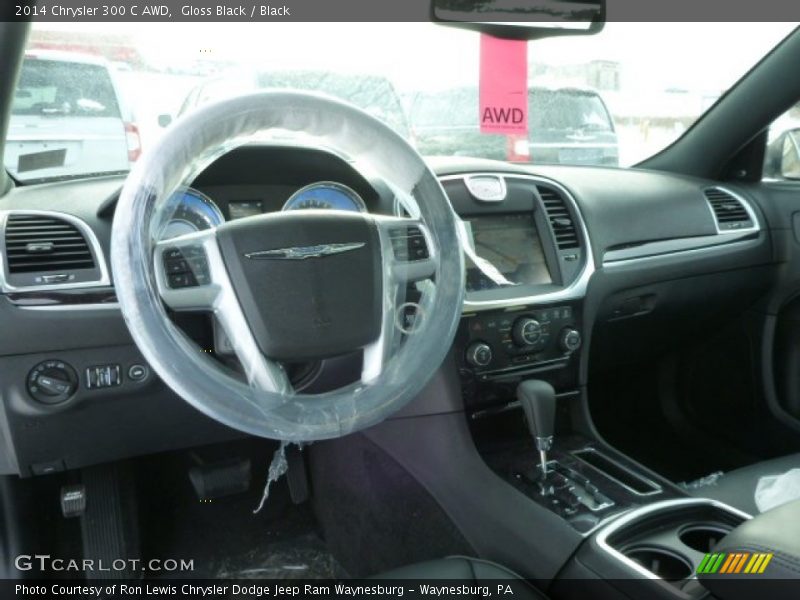 Gloss Black / Black 2014 Chrysler 300 C AWD
